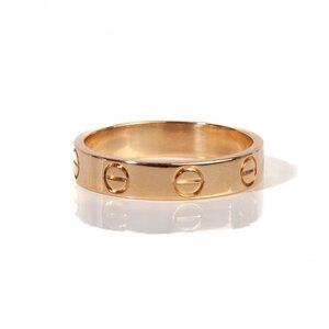 Authentic 18k Yellow Gold CARTIER Love Ring Size 5.5